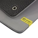 MFK02 GRAY-BLACK MATA FITNESS KLUBOWA Z OTWORAMI HMS PREMIUM HMS PREMIUM