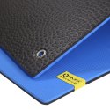 MFK03 BLUE-BLACK MATA FITNESS KLUBOWA Z OTWORAMI HMS PREMIUM HMS PREMIUM
