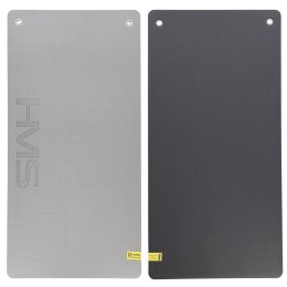 MFK07 LIGHT GREY-BLACK MATA FITNESS KLUBOWA Z OTWORAMI 120*60CM EVA 15MM HMS PREMIUM HMS PREMIUM