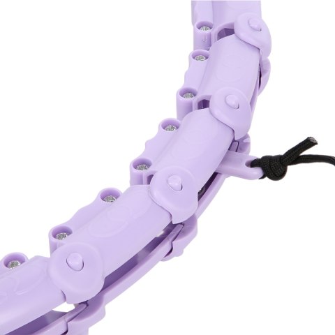 OHA02 HULA HOP VIOLET Z WYPUSTKAMI I OBCIĄŻNIKIEM ONE FITNESS ONE FITNESS OHA02 HULA HOP VIOLET Z WYPUSTKAMI I OBCIĄŻNIKIEM ONE FITNESS ONE FITNESS