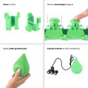 ZESTAW HULA HOP HHW01 GREEN Z WYPUSTKAMI I OBCIĄŻNIKIEM HMS + PAS BR163 RED HMS