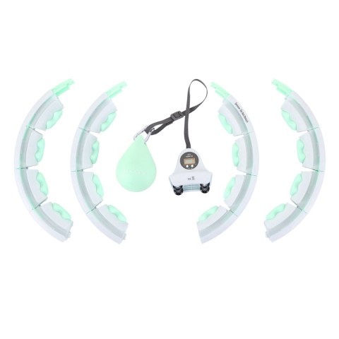 ZESTAW HULA HOP HHW06 GREEN Z PIŁKĄ GRAWITACYJNĄ I LICZNIKIEM HMS + PAS BR163 BLACK HMS ZESTAW HULA HOP HHW06 GREEN Z PIŁKĄ GRAWITACYJNĄ I LICZNIKIEM HMS + PAS BR163 BLACK HMS