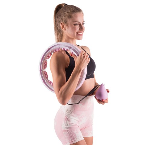 ZESTAW HULA HOP HHW06 PINK Z PIŁKĄ GRAWITACYJNĄ I LICZNIKIEM HMS + PAS BR163 BLACK HMS ZESTAW HULA HOP HHW06 PINK Z PIŁKĄ GRAWITACYJNĄ I LICZNIKIEM HMS + PAS BR163 BLACK HMS