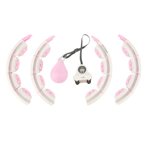 ZESTAW HULA HOP HHW06 PINK Z PIŁKĄ GRAWITACYJNĄ I LICZNIKIEM HMS + PAS BR163 BLACK HMS ZESTAW HULA HOP HHW06 PINK Z PIŁKĄ GRAWITACYJNĄ I LICZNIKIEM HMS + PAS BR163 BLACK HMS