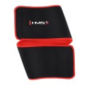 ZESTAW HULA HOP MAGNETYCZNY BLACK/TURQUOISE HHM17 Z LICZNIKIEM HMS + PAS WYSZCZUPLAJĄCY BR163 RED HMS