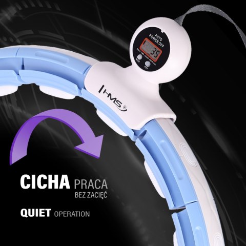 ZESTAW HULA HOP MAGNETYCZNY BLUE HHM15 Z LICZNIKIEM HMS + PAS WYSZCZUPLAJĄCY BR163 RED HMS ZESTAW HULA HOP MAGNETYCZNY BLUE HHM15 Z LICZNIKIEM HMS + PAS WYSZCZUPLAJĄCY BR163 RED HMS