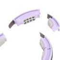 ZESTAW HULA HOP MAGNETYCZNY VIOLET HHM13 Z LICZNIKIEM HMS + PAS WYSZCZUPLAJĄCY BR163 RED HMS