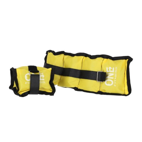 WW02 YELLOW OBCIĄŻNIKI 2 x 1.5 KG ONE FITNESS ONE FITNESS WW02 YELLOW OBCIĄŻNIKI 2 x 1.5 KG ONE FITNESS ONE FITNESS