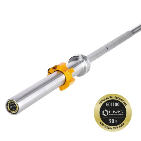 GO1100 + ZG1500 GOLDEN GRYF OLIMPIJSKI 20KG 2200MM HMS PREMIUM HMS PREMIUM GO1100 + ZG1500 GOLDEN GRYF OLIMPIJSKI 20KG 2200MM HMS PREMIUM HMS PREMIUM