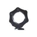 GO320 + ZG1000 BLACK GRYF OLIMPIJSKI 14,8KG 1830MM HMS PREMIUM ZACISKAMI LOCK JAW BLACK HMS PREMIUM