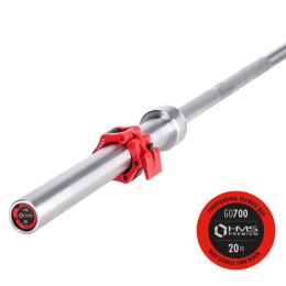 GO700 + ZACISK ZG1000 RED GRYF OLIMPIJSKI 20KG 2200MM HMS PREMIUM HMS PREMIUM