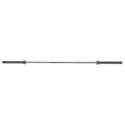 GO900 GRYF OLIMPIJSKI 20KG 2200MM HMS PREMIUM + ZG1500 SILVER ZACISKI LOCK JAW (2 szt) HMS PREMIUM