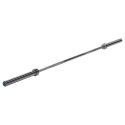 GO900 GRYF OLIMPIJSKI 20KG 2200MM HMS PREMIUM + ZG1500 SILVER ZACISKI LOCK JAW (2 szt) HMS PREMIUM