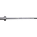 GO900 GRYF OLIMPIJSKI 20KG 2200MM HMS PREMIUM + ZG1500 SILVER ZACISKI LOCK JAW (2 szt) HMS PREMIUM
