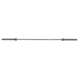 GO901 GRYF OLIMPIJSKI 20KG 2200MM HMS PREMIUM + ZG1500 SILVER ZACISKI LOCK JAW (2 szt) HMS PREMIUM