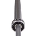 GO901 GRYF OLIMPIJSKI 20KG 2200MM HMS PREMIUM + ZG1500 SILVER ZACISKI LOCK JAW (2 szt) HMS PREMIUM