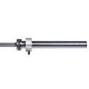 GO901 GRYF OLIMPIJSKI 20KG 2200MM HMS PREMIUM + ZG1500 SILVER ZACISKI LOCK JAW (2 szt) HMS PREMIUM