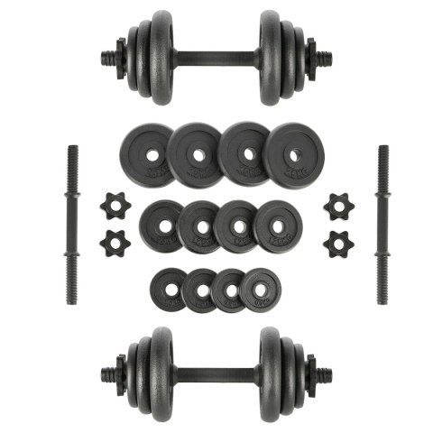 STO20 BLACK 2 x 9 KG SZTANGIELKI W WALIZCE ONE FITNESS ONE FITNESS STO20 BLACK 2 x 9 KG SZTANGIELKI W WALIZCE ONE FITNESS ONE FITNESS