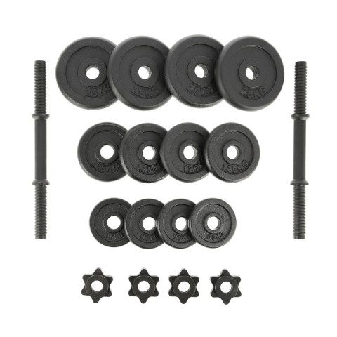 STO20 BLACK 2 x 9 KG SZTANGIELKI W WALIZCE ONE FITNESS ONE FITNESS STO20 BLACK 2 x 9 KG SZTANGIELKI W WALIZCE ONE FITNESS ONE FITNESS