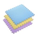 MP10 MATA PUZZLE MULTIPACK YELLOW-BLUE-PURPLE 9 ELEMENTÓW 10MM ONE FITNESS ONE FITNESS