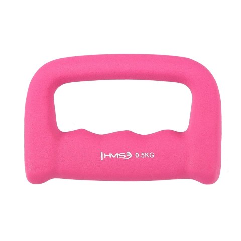 CK05 KASTET PINK CIĘŻAREK ŻELIWNY POKRYTY NEOPRENEM 0.5 KG HMS HMS CK05 KASTET PINK CIĘŻAREK ŻELIWNY POKRYTY NEOPRENEM 0.5 KG HMS HMS