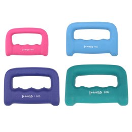 CK20 KASTET TURQUOISE CIĘŻAREK ŻELIWNY POKRYTY NEOPRENEM 2.0 KG HMS HMS