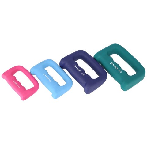 CK20 KASTET TURQUOISE CIĘŻAREK ŻELIWNY POKRYTY NEOPRENEM 2.0 KG HMS HMS CK20 KASTET TURQUOISE CIĘŻAREK ŻELIWNY POKRYTY NEOPRENEM 2.0 KG HMS HMS