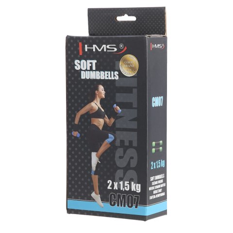 CM07 ZIELONY CIĘŻARKI MIĘKKIE 2 x 1.5 KG HMS HMS CM07 ZIELONY CIĘŻARKI MIĘKKIE 2 x 1.5 KG HMS HMS