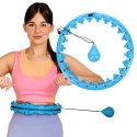 FH01 BLUE HULA HOP Z OBCIĄŻNIKIEM INNY