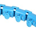 FH01 BLUE HULA HOP Z OBCIĄŻNIKIEM INNY