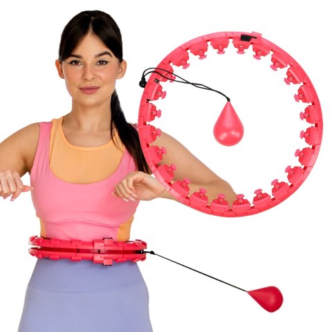 FH01 RED HULA HOP Z OBCIĄŻNIKIEM INNY FH01 RED HULA HOP Z OBCIĄŻNIKIEM INNY