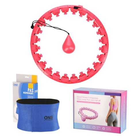 FH01 RED HULA HOP Z OBCIĄŻNIKIEM INNY FH01 RED HULA HOP Z OBCIĄŻNIKIEM INNY