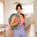 FH03 GREEN HULA HOP Z OBCIĄŻNIKIEM I LICZNIKIEM INNY