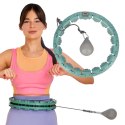 FH04 GREEN HULA HOP Z OBCIĄŻNIKIEM I LICZNIKIEM INNY
