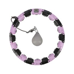 FH04 VIOLET/BLACK HULA HOP Z OBCIĄŻNIKIEM I LICZNIKIEM INNY