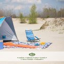 NC3035 NIEBIESKO-BIAŁY KRZESŁO PLAŻOWE NILS CAMP NILS