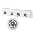 PU 80x24 82A BIAŁE (4 szt.) + ABEC-7 (8 szt.) ZESTAW STOCK NILS EXTREME