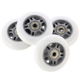 PU 80x24 82A BIAŁE (4 szt.) + ABEC-7 (8 szt.) ZESTAW STOCK NILS EXTREME