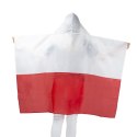 RU151 FLAGA NARZUTA BIAŁO-CZERWONA INNY