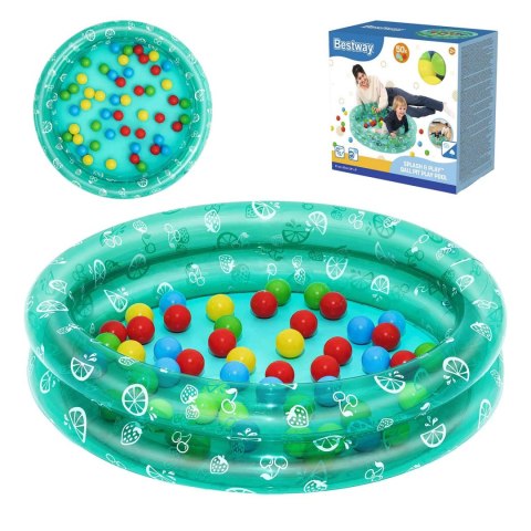 Basen dmuchany dla Dzieci z piłeczkami 91x20cm Bestway Basen dmuchany dla Dzieci z piłeczkami 91x20cm Bestway