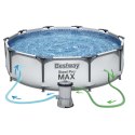Basen ogrodowy stelażowy 305 x 76 cm zestaw 9w1 Bestway