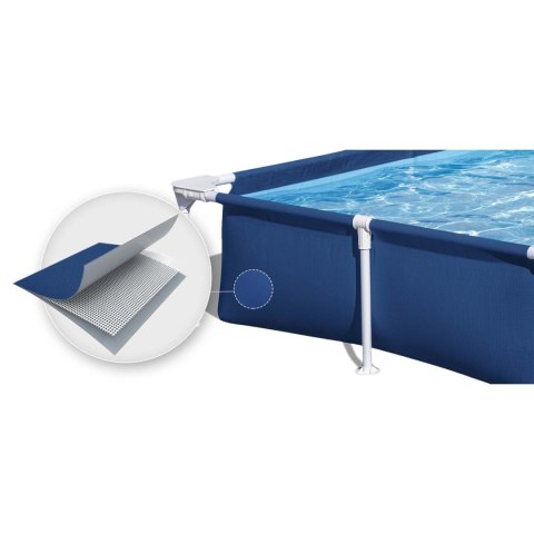 Basen prostokątny stelażowy 221x150x43 cm 16w1 Bestway Basen prostokątny stelażowy 221x150x43 cm 16w1 Bestway