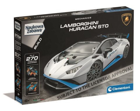 Clementoni Naukowa zabawa. Laboratorium mechaniki. Lamborghini Huracan STO 50917 Clementoni Naukowa zabawa. Laboratorium mechaniki. Lamborghini Huracan STO 50917