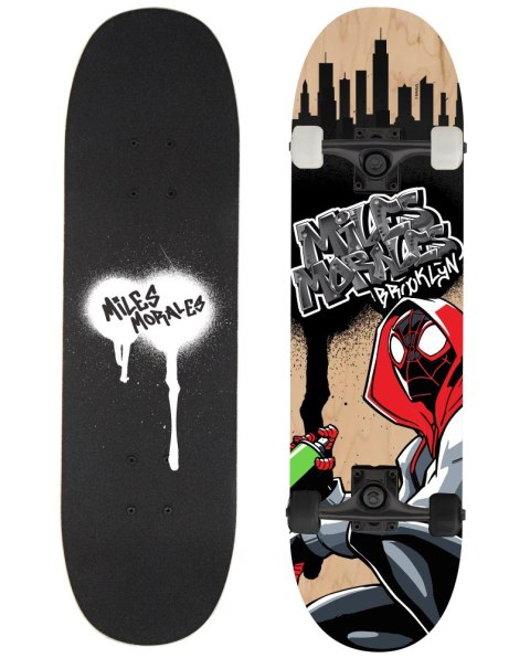 DESKOROLKA DREWNIANA DUŻA SPIDER-MAN MILES MORALES DESKOROLKA DREWNIANA DUŻA SPIDER-MAN MILES MORALES