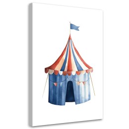 Obraz do pokoju dziecka, Cyrk Kolorowy - 80x120