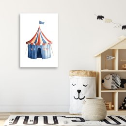 Obraz do pokoju dziecka, Cyrk Kolorowy - 80x120