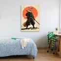 Obraz na płótnie, Lis Samuraj Zwierzęta - 40x60