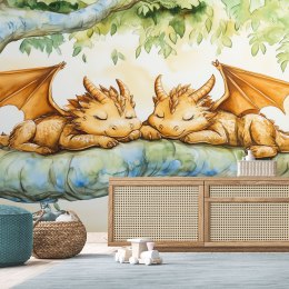 Fototapeta do pokoju dziecka, Małe smoki Zwierzęta - 400x280