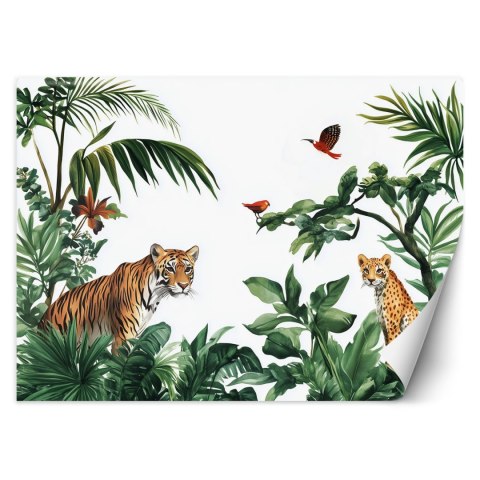 Fototapety dziecięce, Palmy Tygrys Zwierzęta Afryka - 350x245 Fototapety dziecięce, Palmy Tygrys Zwierzęta Afryka - 350x245