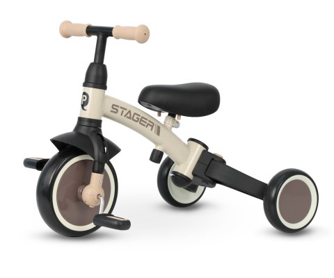 Qplay Rowerek Trójkołowy Stager 3w1 Brown Qplay Rowerek Trójkołowy Stager 3w1 Brown